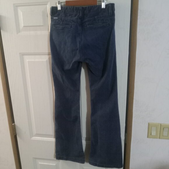 Cinch Women's Lynden Stretch Trouser Mid Rise Slim Fit Flare Leg Jeans - Picture 5 of 7